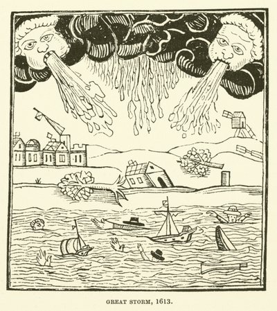 Grote storm, 1613 door English School